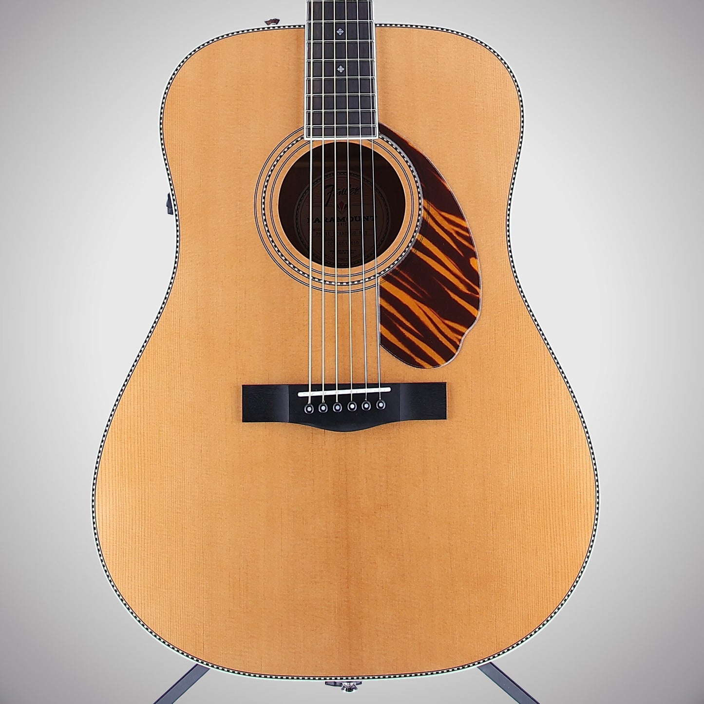 Fender PM-1E Standard Dreadnought, Ovangkol Fingerboard, Natural w/case (F13) (15010)