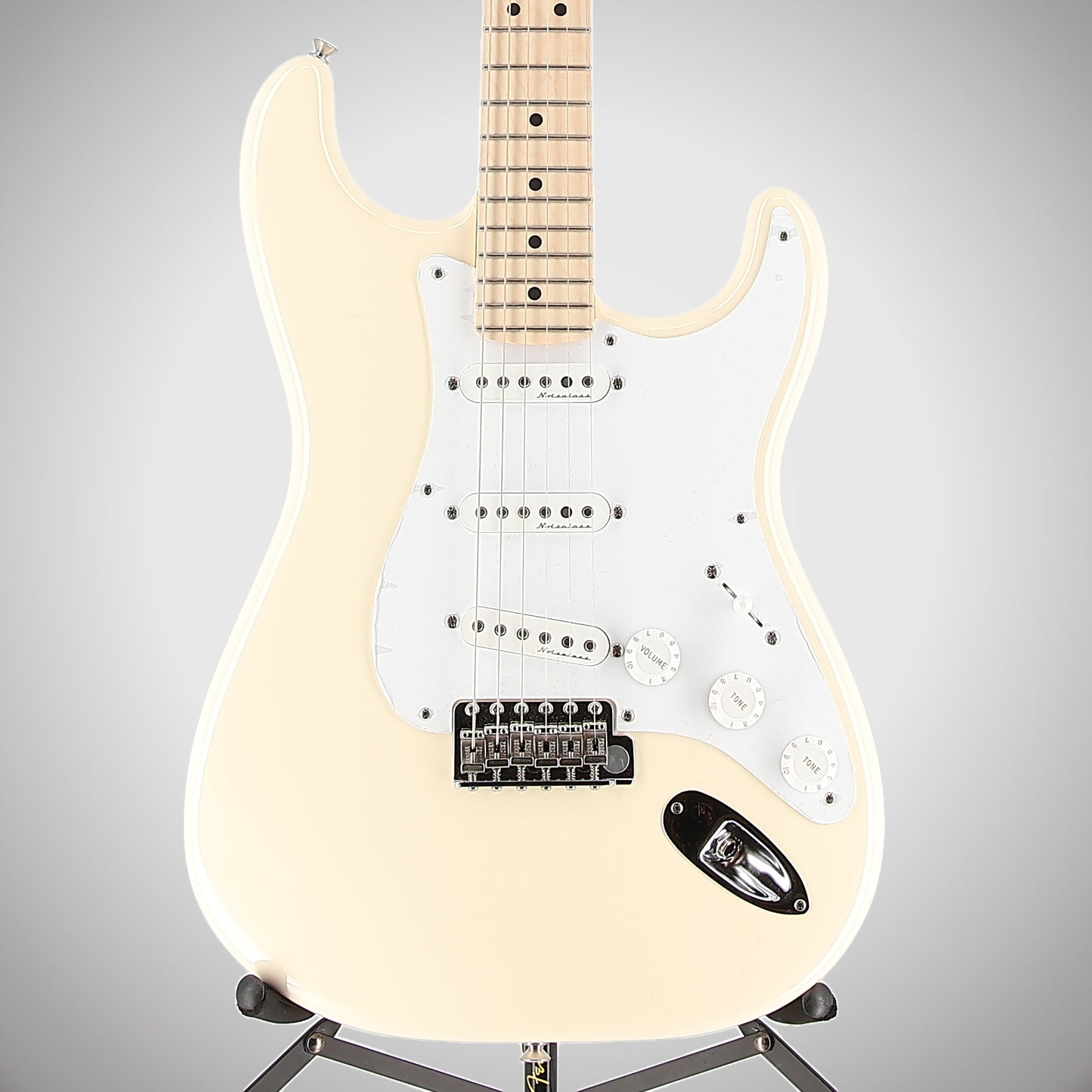 Fender Eric Clapton Stratocaster, Maple Fingerboard, Olympic White (O1) (44536)