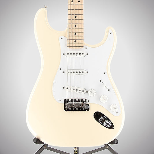 Fender Eric Clapton Stratocaster, Maple Fingerboard, Olympic White (O1) (44536)
