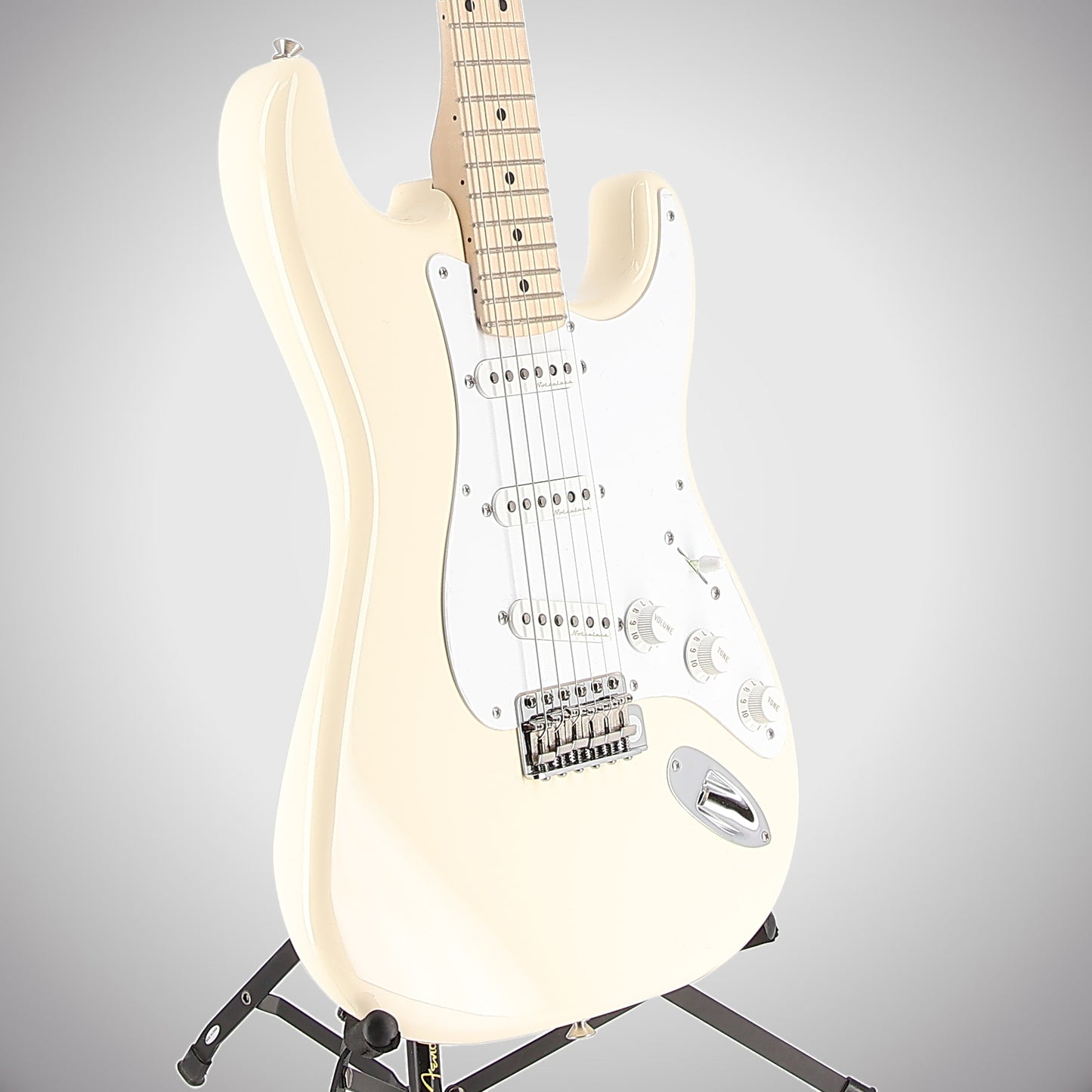 Fender Eric Clapton Stratocaster, Maple Fingerboard, Olympic White (O1) (44536)