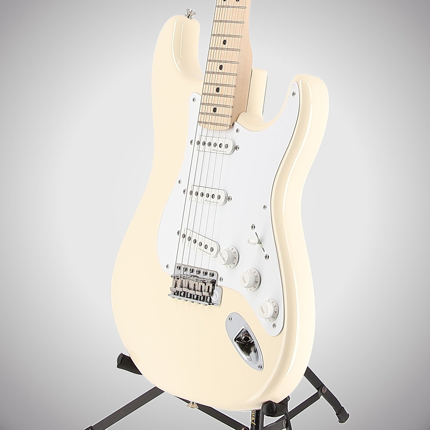 Fender Eric Clapton Stratocaster, Maple Fingerboard, Olympic White (O1) (44536)