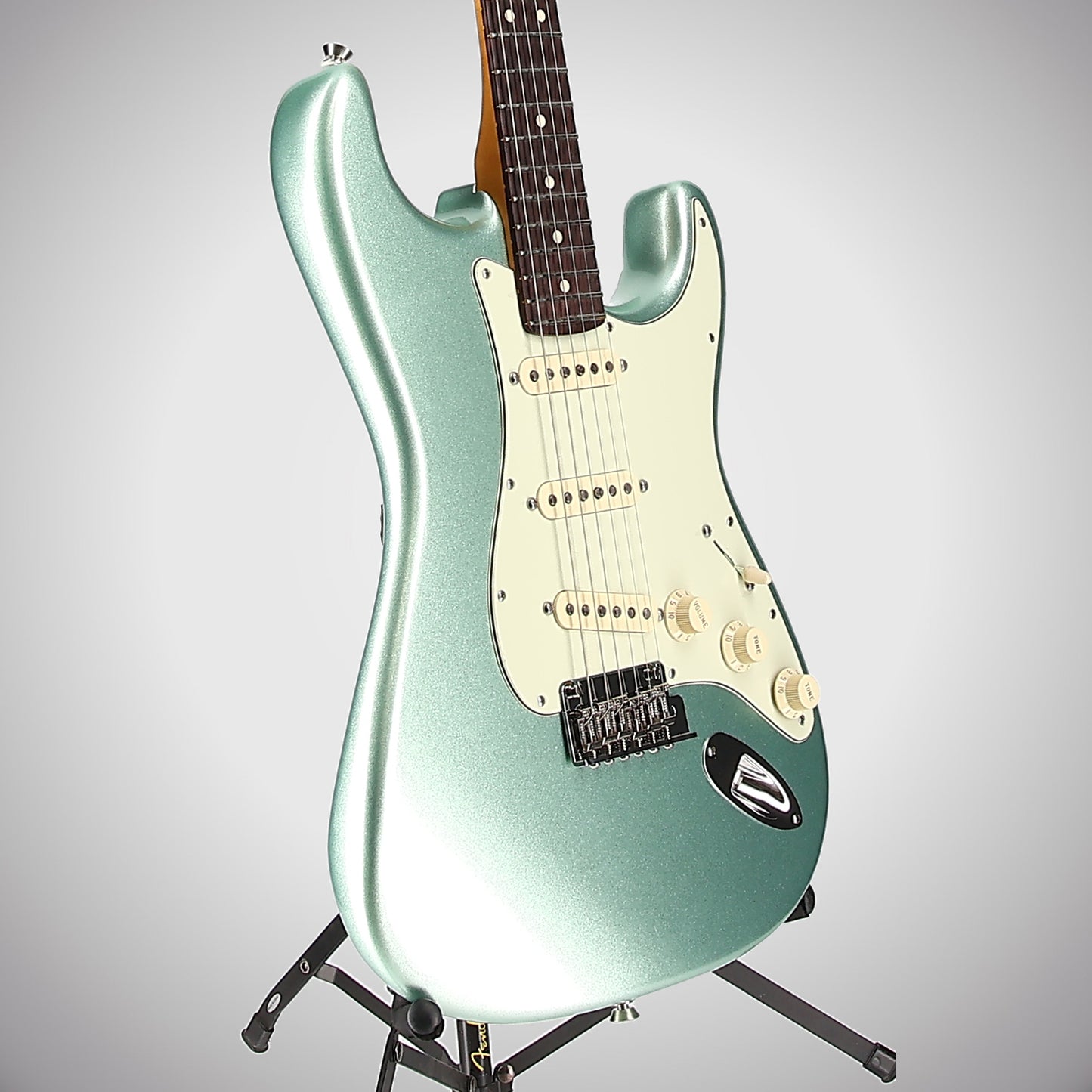 Fender American Professional II Stratocaster, Rosewood Fingerboard, Mystic Surf Green (N5) (33927)