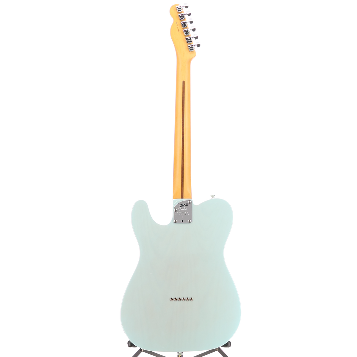 Fender American Professional II Telecaster Thinline, Maple Fingerboard, Transparent Daphne Blue (T13) (11319)