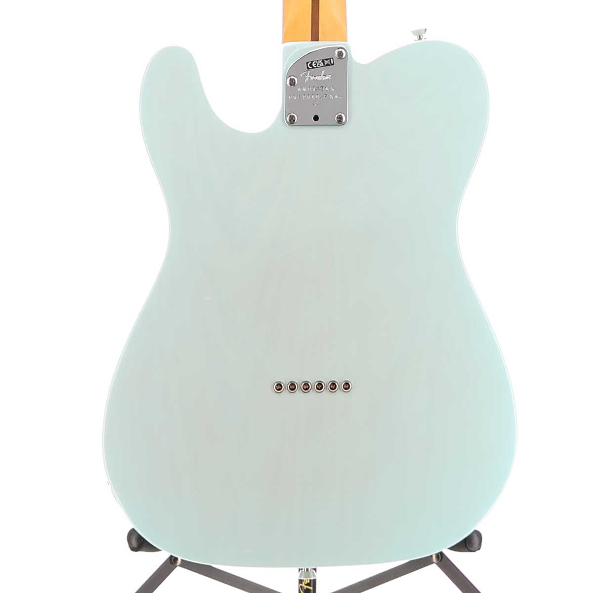 Fender American Professional II Telecaster Thinline, Maple Fingerboard, Transparent Daphne Blue (T13) (11319)
