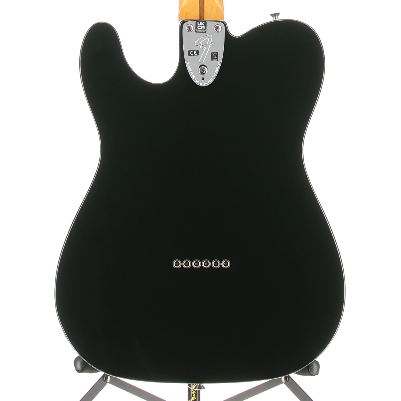 Fender American Vintage II 1977 Telecaster Custom, Maple Fingerboard, Black (E1) (30759)