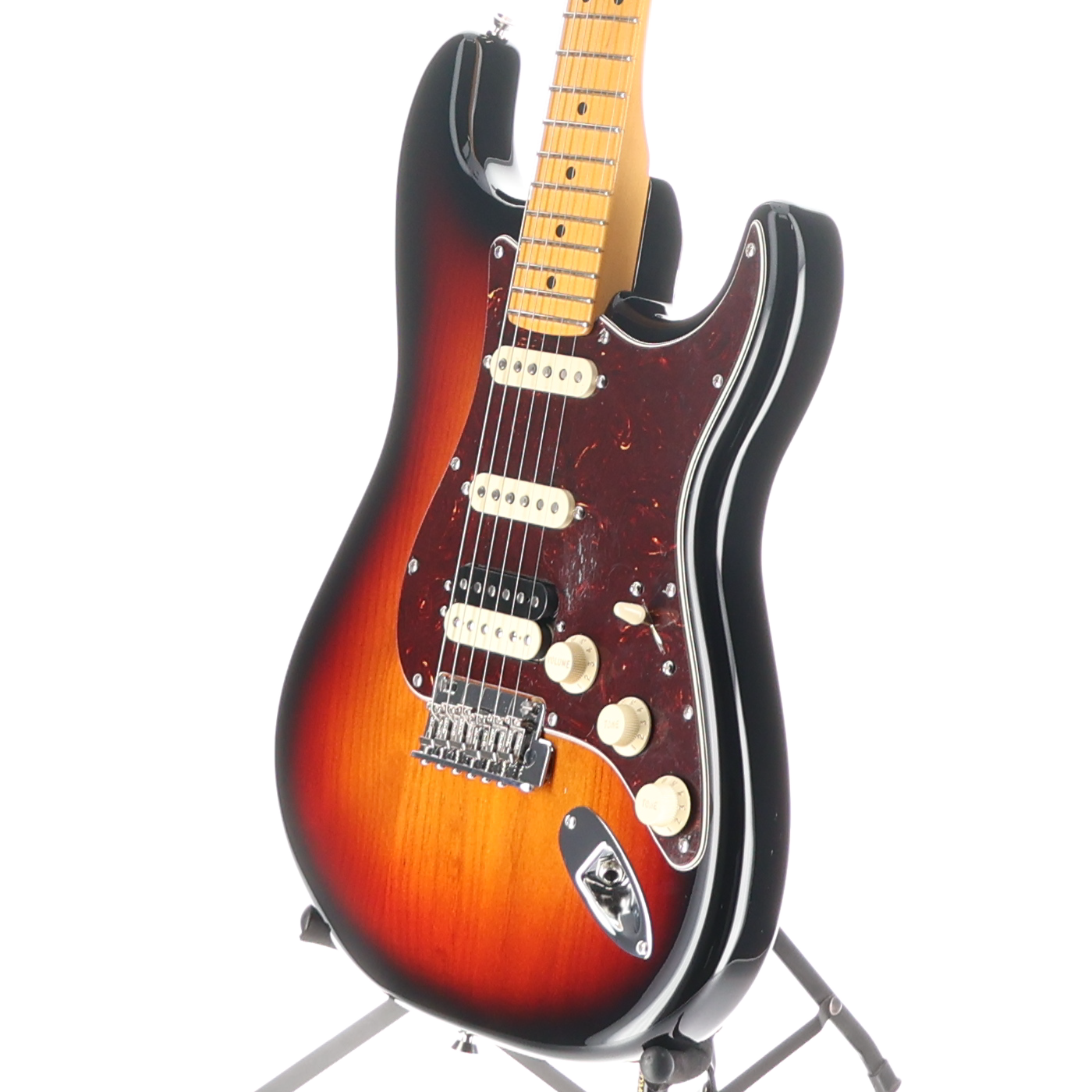 Fender American Professional II Stratocaster HSS, Maple Fingerboard, 3-Color Sunburst (J13) (45686)