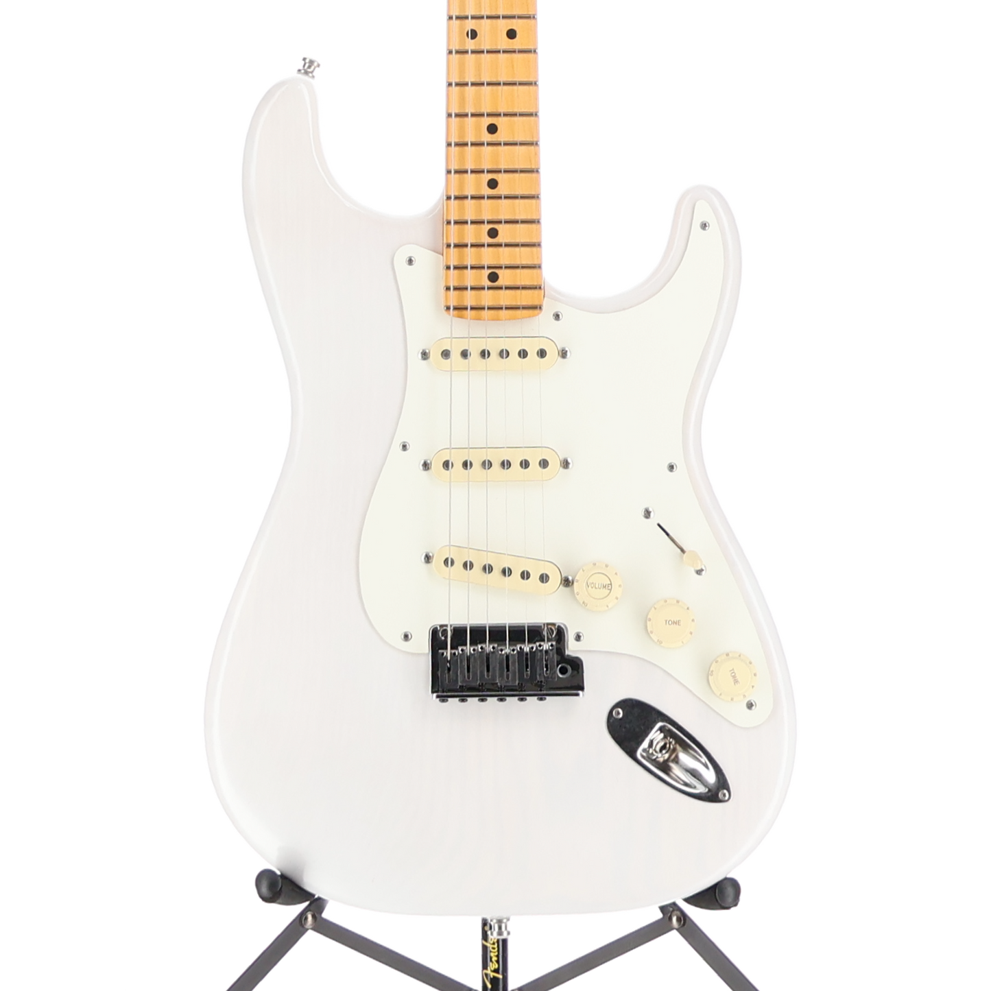 Fender American Ultra Luxe Vintage '50s Stratocaster, Maple Fingerboard, White Blonde (H8) (09252)