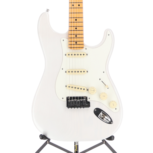 Fender American Ultra Luxe Vintage '50s Stratocaster, Maple Fingerboard, White Blonde (H8) (09252)