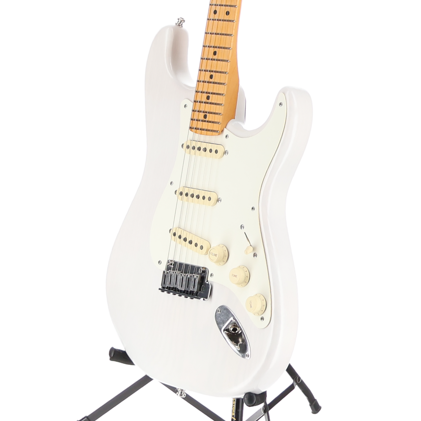 Fender American Ultra Luxe Vintage '50s Stratocaster, Maple Fingerboard, White Blonde (H8) (09252)
