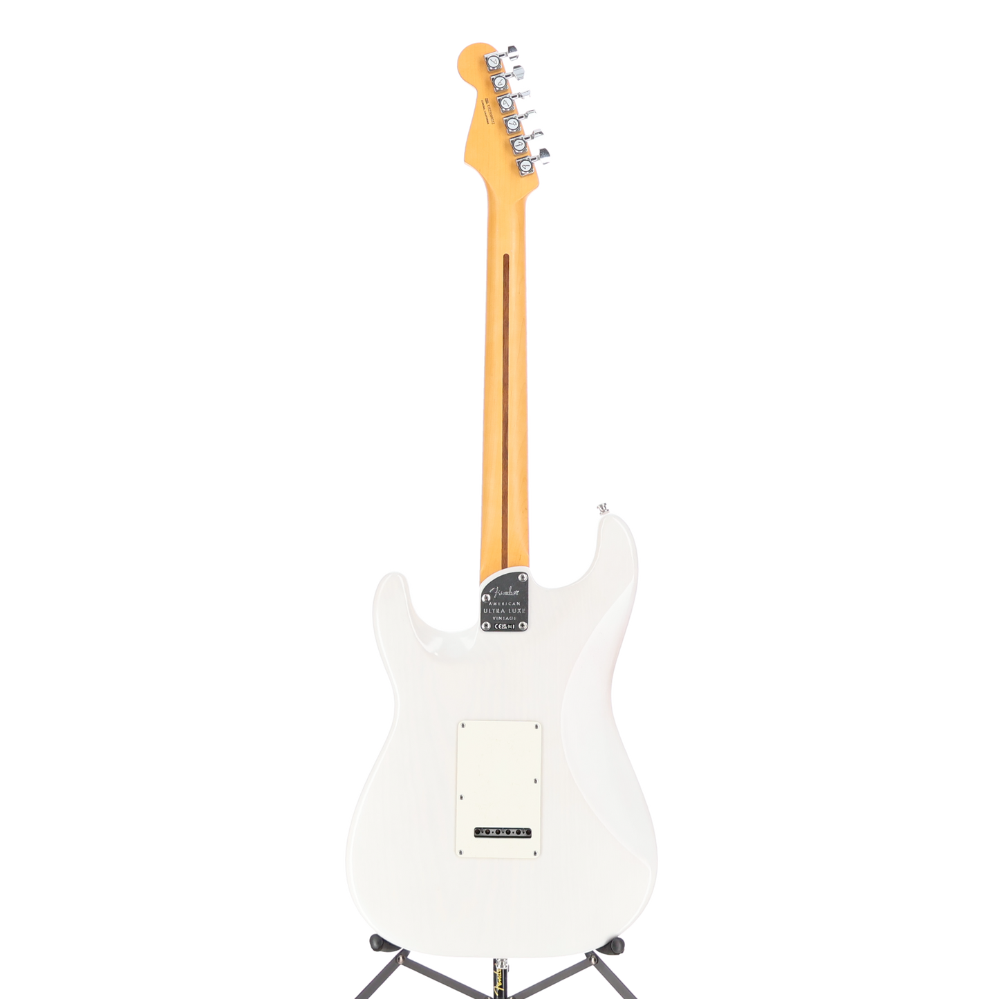 Fender American Ultra Luxe Vintage '50s Stratocaster, Maple Fingerboard, White Blonde (H8) (09252)