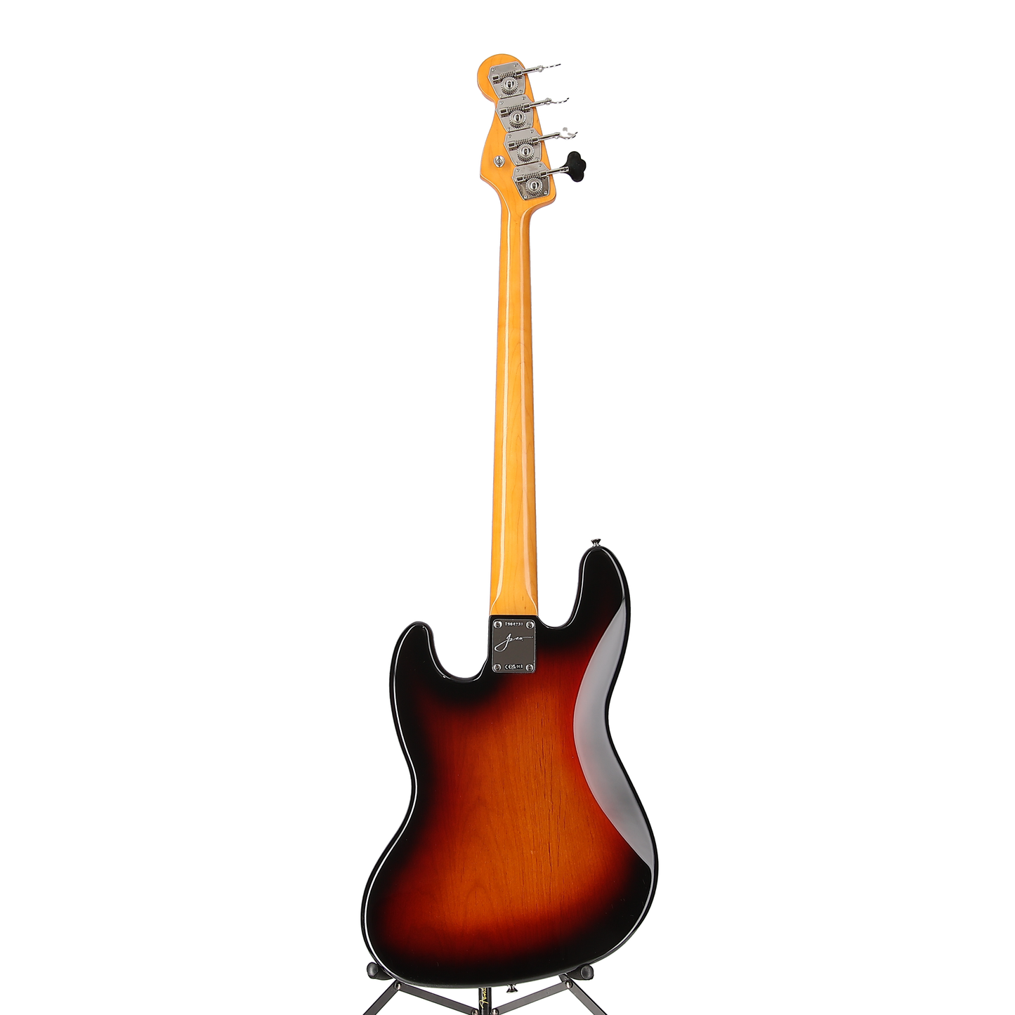 Fender Jaco Pastorius Jazz Bass, Fretless, Pau Ferro Fingerboard, 3-Color Sunburst (T4) (04231)