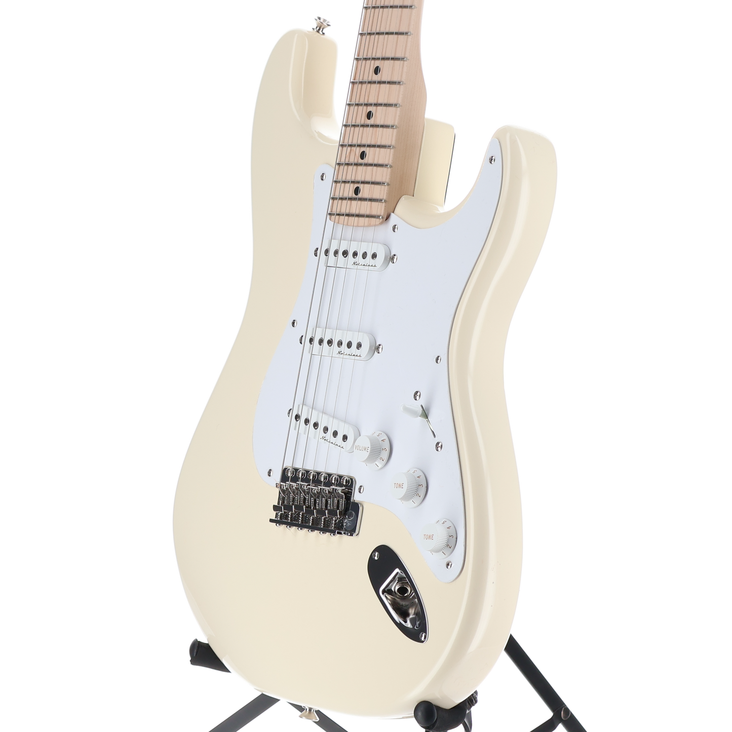 Fender Eric Clapton Stratocaster, Maple Fingerboard, Olympic White (F5) (96685)