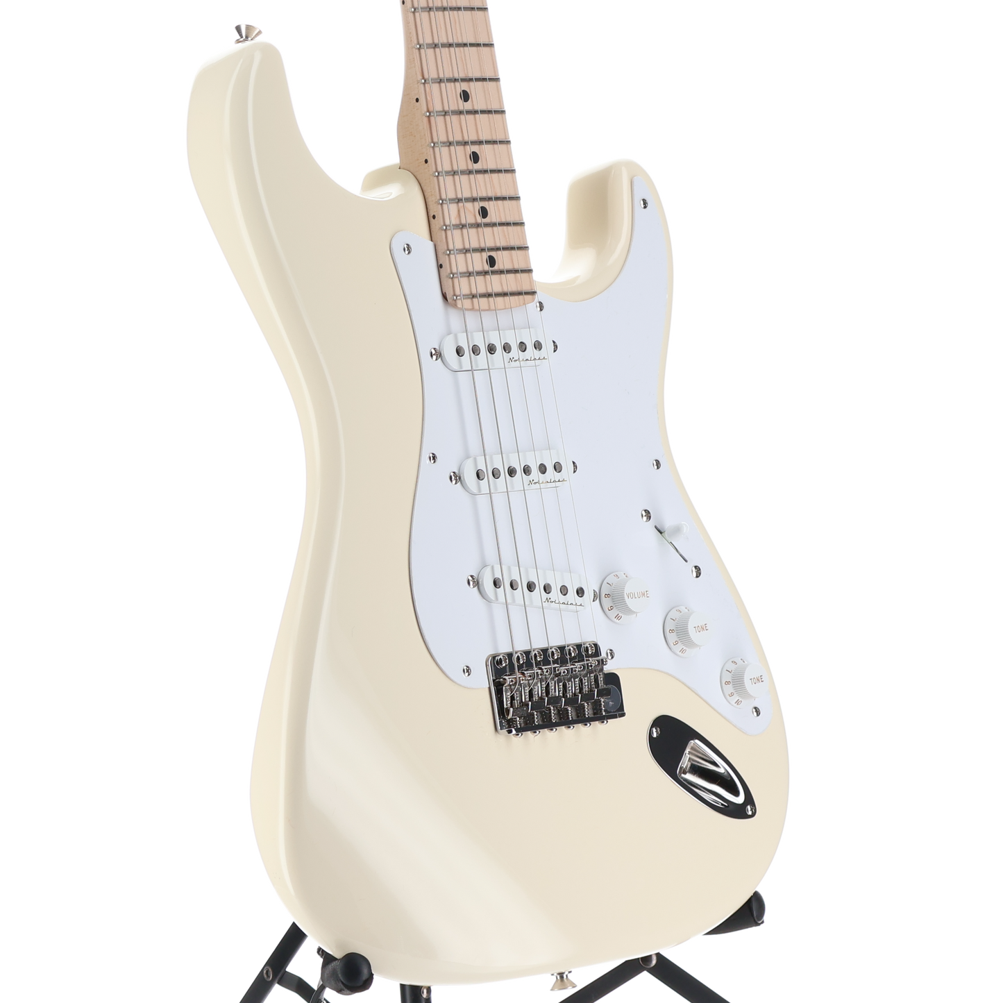 Fender Eric Clapton Stratocaster, Maple Fingerboard, Olympic White (F5) (96685)