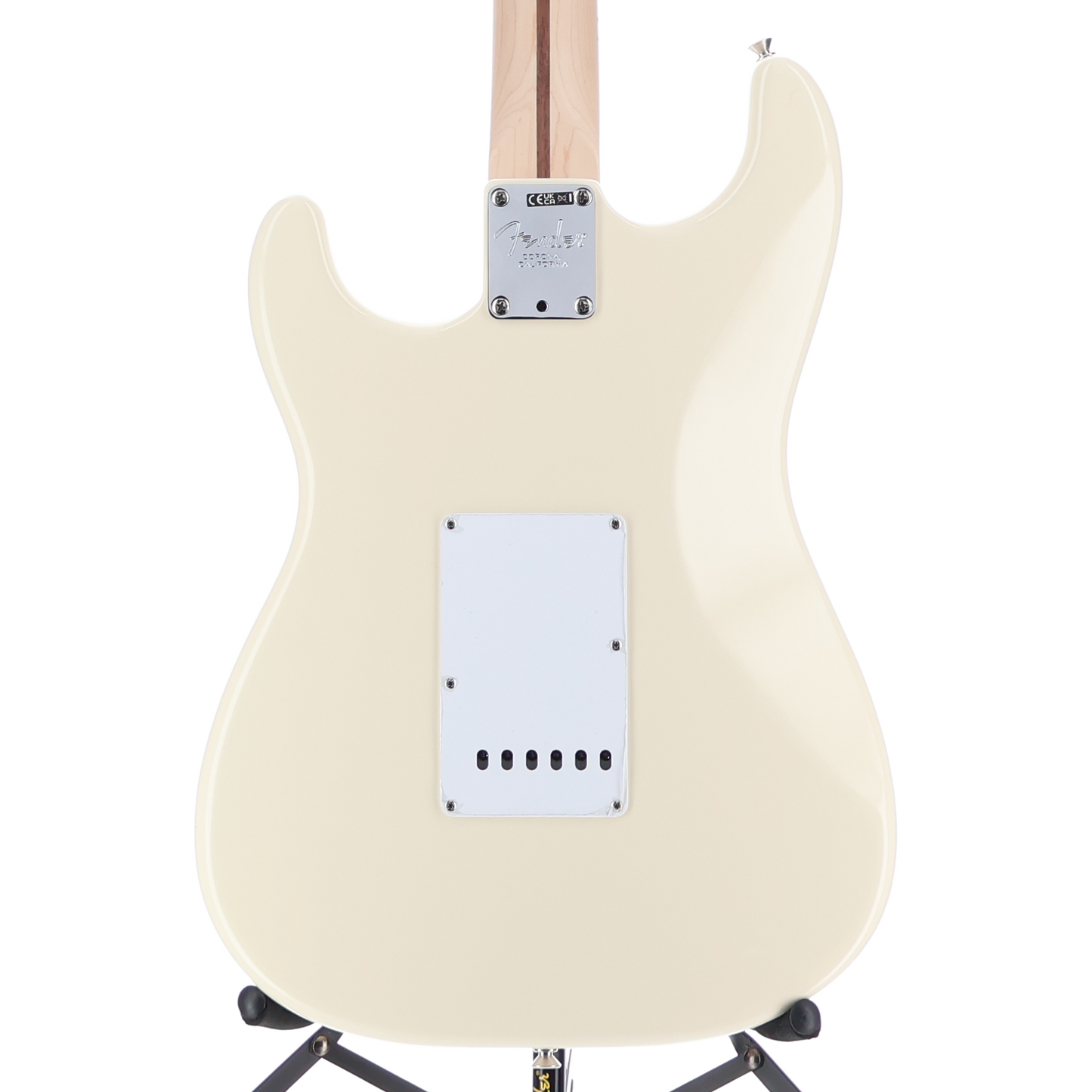 Fender Eric Clapton Stratocaster, Maple Fingerboard, Olympic White (F5) (96685)