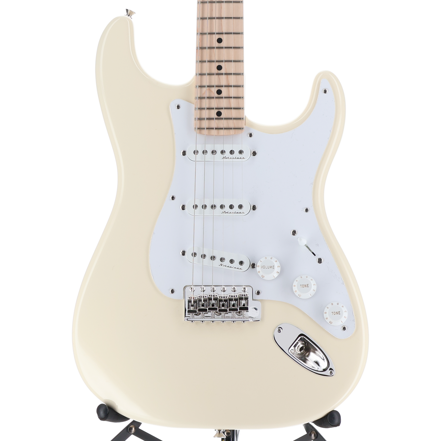 Fender Eric Clapton Stratocaster, Maple Fingerboard, Olympic White (F5) (96685)