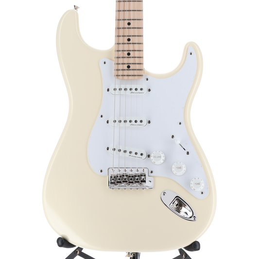 Fender Eric Clapton Stratocaster, Maple Fingerboard, Olympic White (F5) (96685)