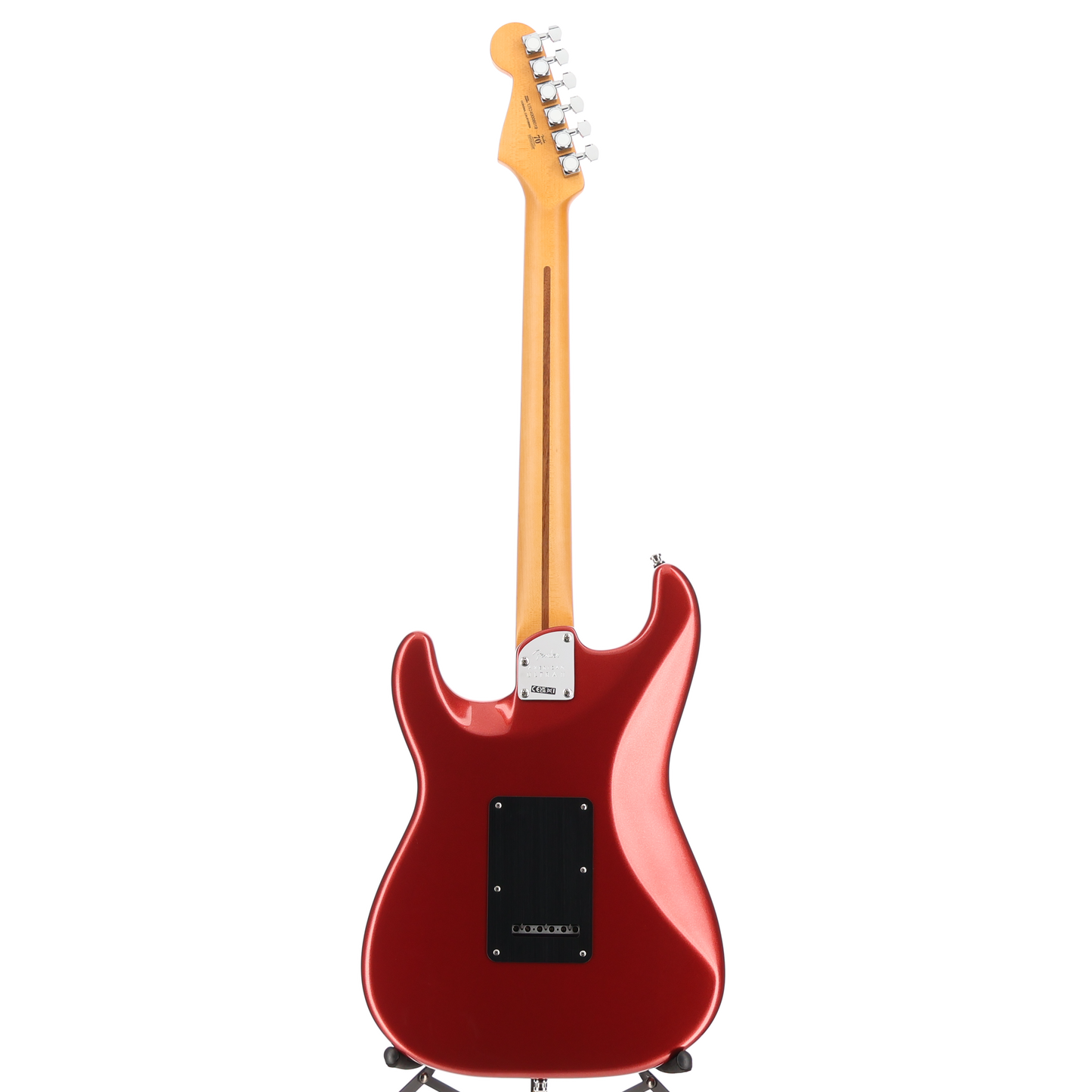 Fender American Ultra II Stratocaster, Maple Fingerboard, Sinister Red (H7) (08019)