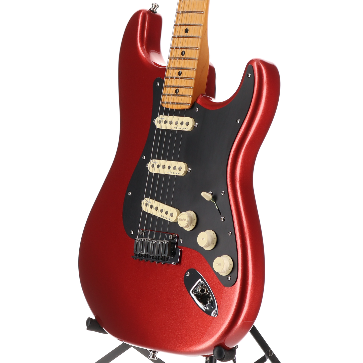 Fender American Ultra II Stratocaster, Maple Fingerboard, Sinister Red (H7) (08019)