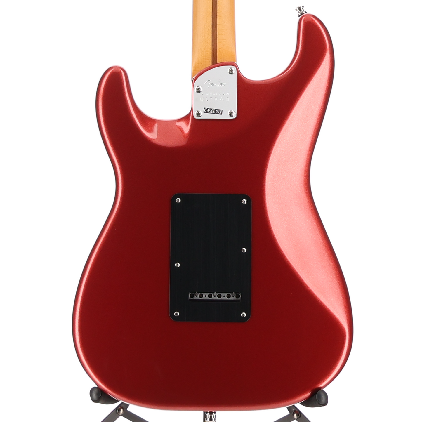 Fender American Ultra II Stratocaster, Maple Fingerboard, Sinister Red (H7) (08019)