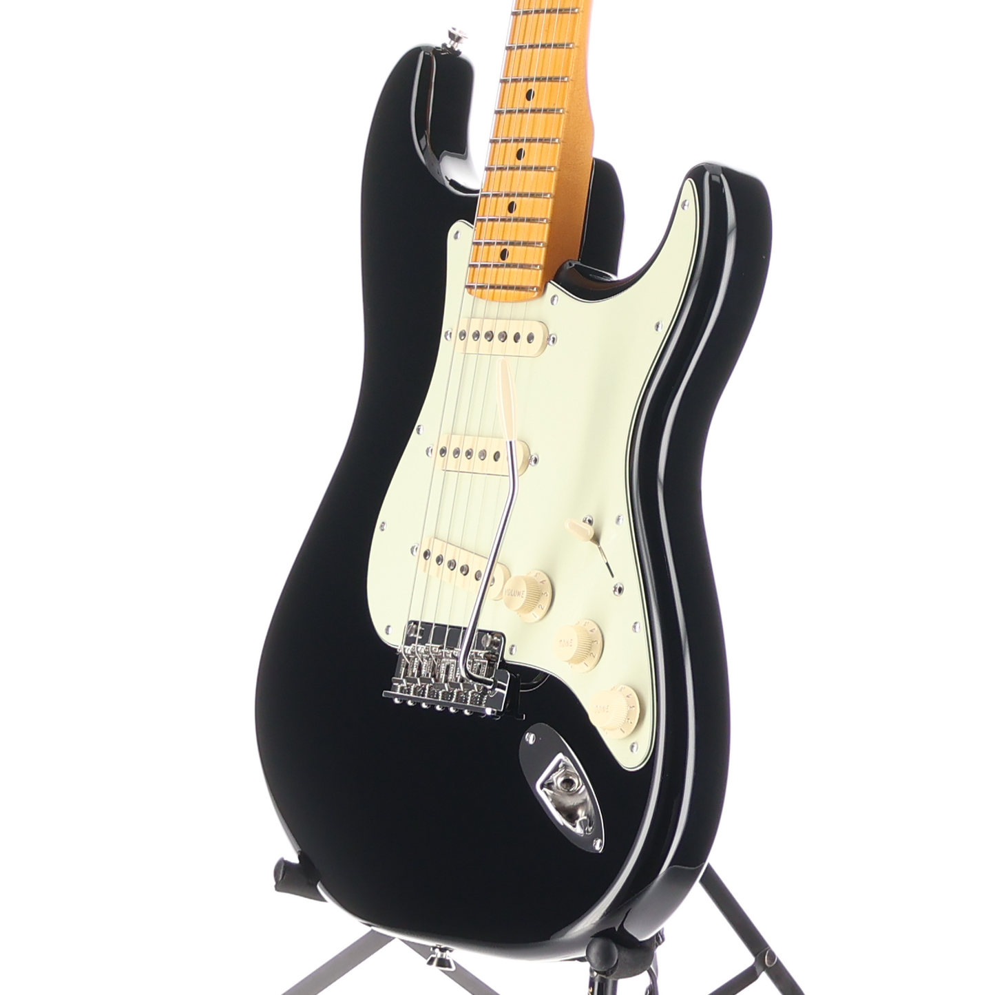 Fender American Professional II Stratocaster, Maple Fingerboard, Black (H11) (07934)
