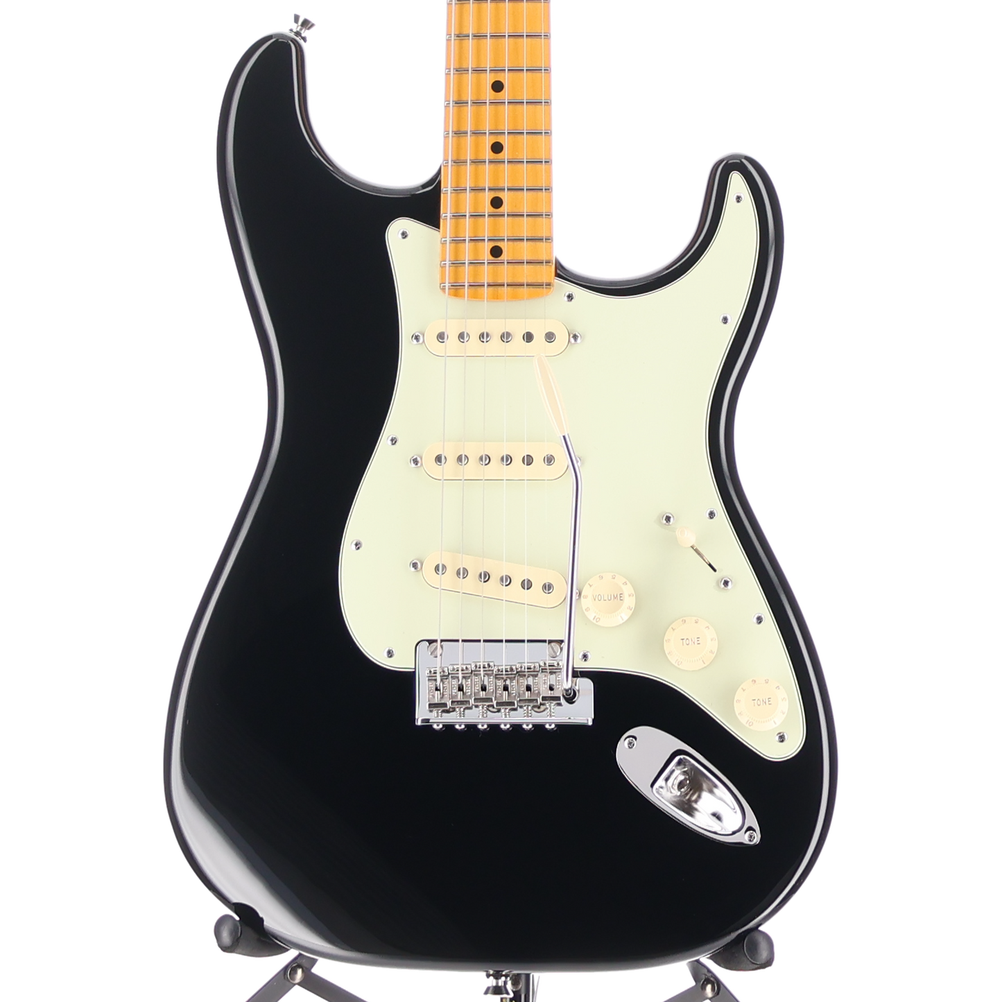 Fender American Professional II Stratocaster, Maple Fingerboard, Black (L6) (07990)