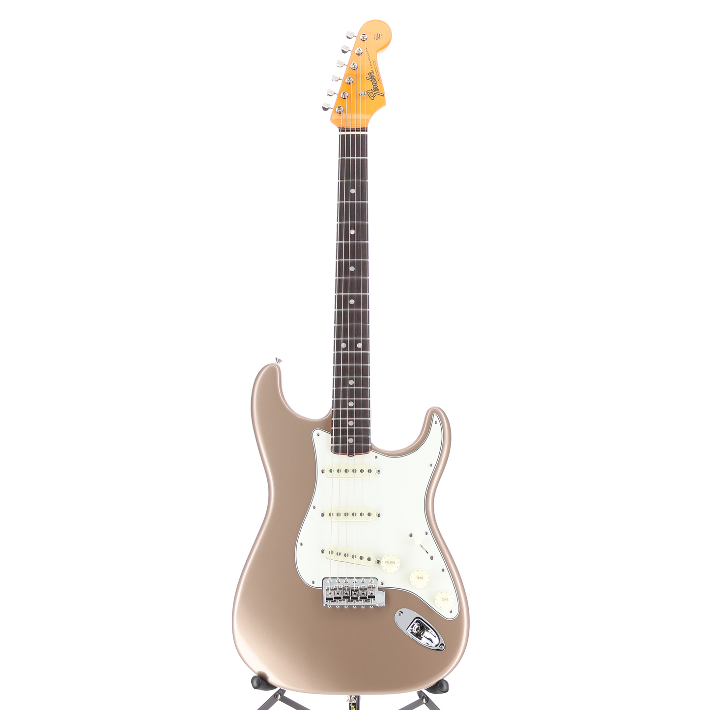 Fender American Vintage II 1965 Stratocaster, Round-Lam Rosewood Fingerboard, Shoreline Gold (L5) (25664)