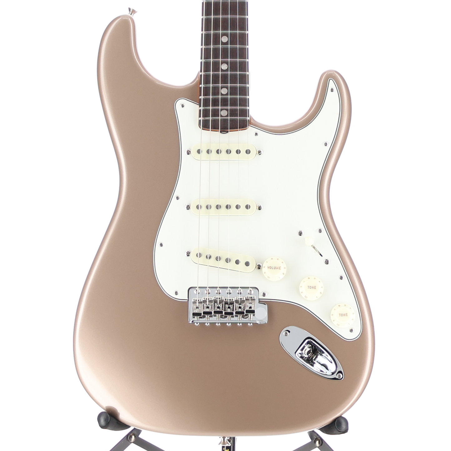 Fender American Vintage II 1965 Stratocaster, Round-Lam Rosewood Fingerboard, Shoreline Gold (L5) (25664)