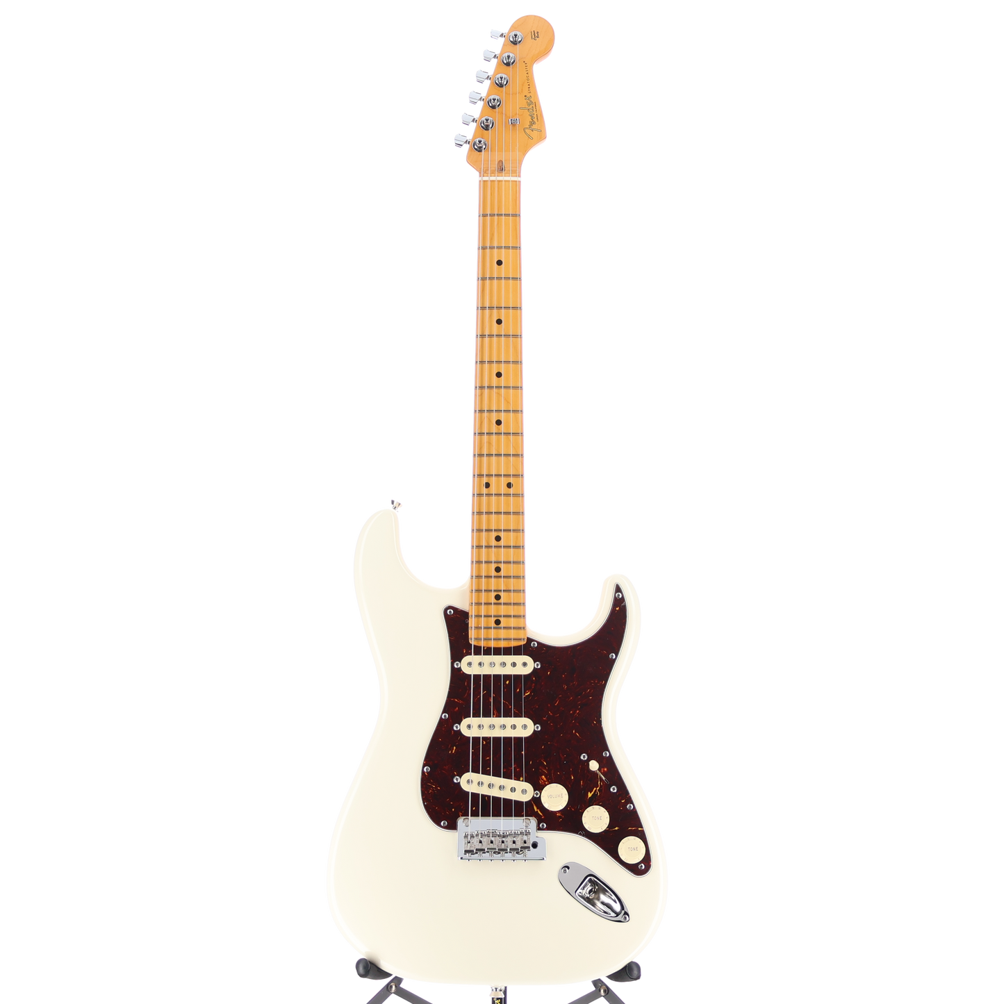 Fender American Professional II Stratocaster, Maple Fingerboard, Olympic White (F7) (07944)