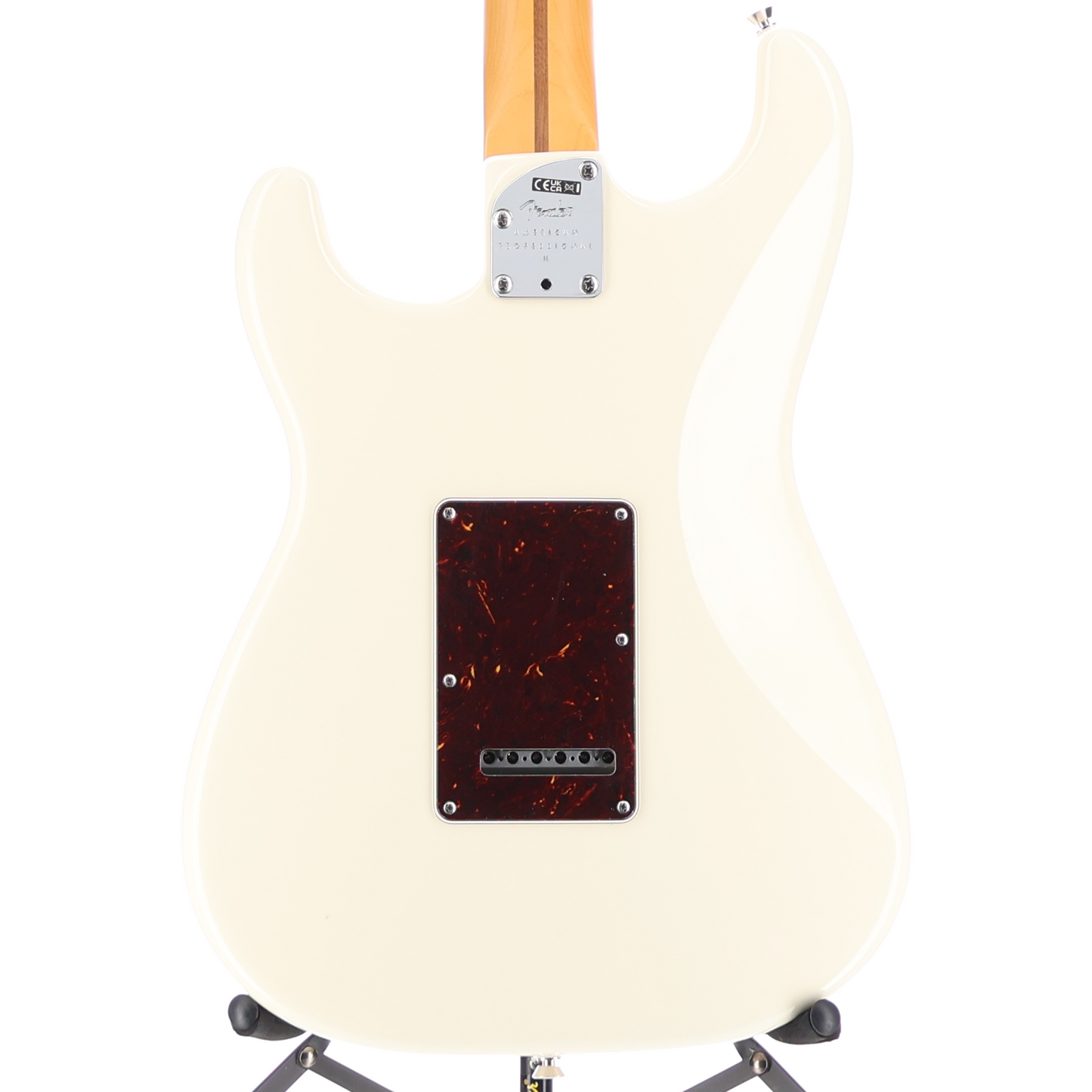 Fender American Professional II Stratocaster, Maple Fingerboard, Olympic White (F7) (07944)