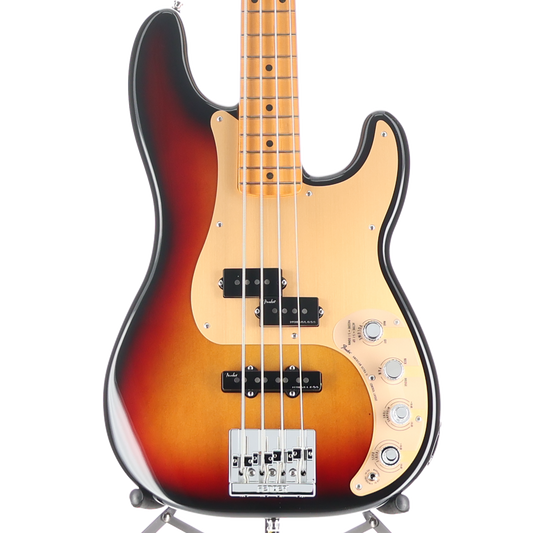 Fender American Ultra II Precision Bass, Maple Fingerboard, Ultraburst (L7) (02574)