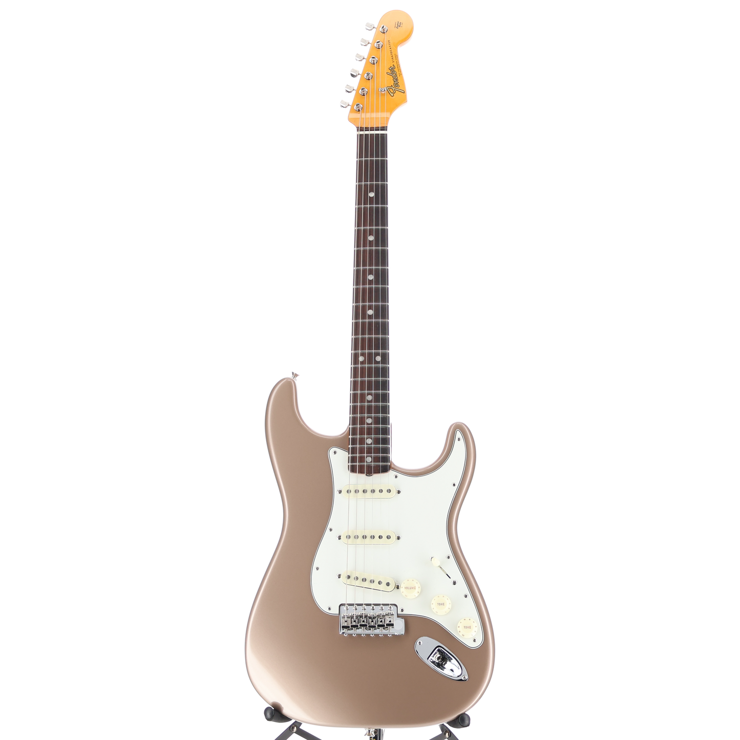 Fender American Vintage II 1965 Stratocaster, Round-Lam Rosewood Fingerboard, Shoreline Gold (R3) (25510)