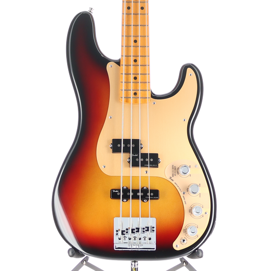 Fender American Ultra II Precision Bass, Maple Fingerboard, Ultraburst (L8) (03076)