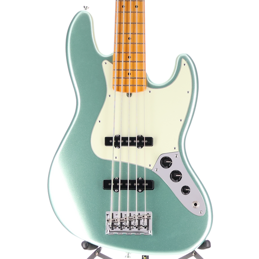 Fender American Professional II Jazz Bass V, Maple Fingerboard, Mystic Surf Green (J10) (06699)