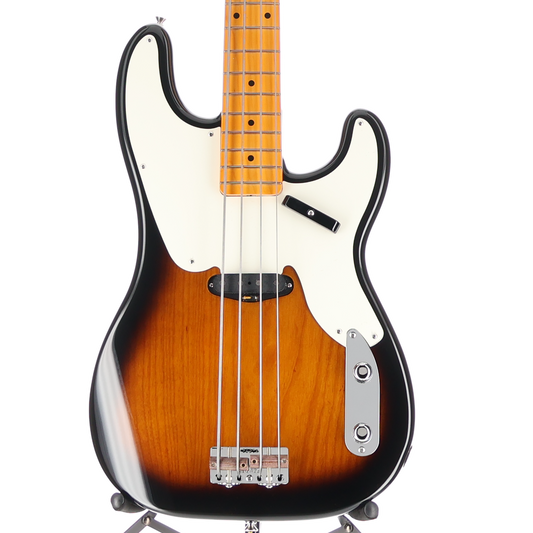 Fender American Vintage II 1954 Precision Bass, Maple Fingerboard, 2-Color Sunburst (J9) (V1562)