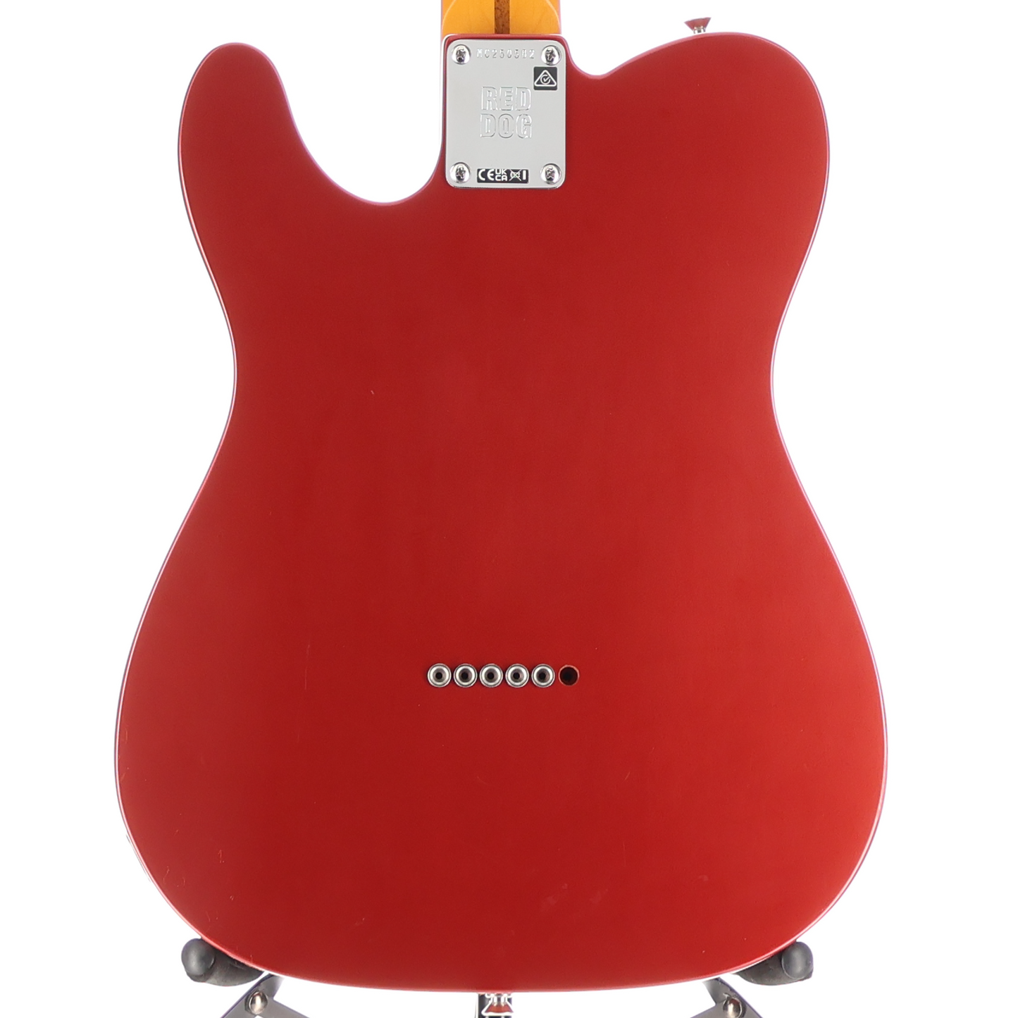 Fender Stories Collection Mike Campbell Red Dog Telecaster, Maple Fingerboard, Red Dog Red (P4) (50582)