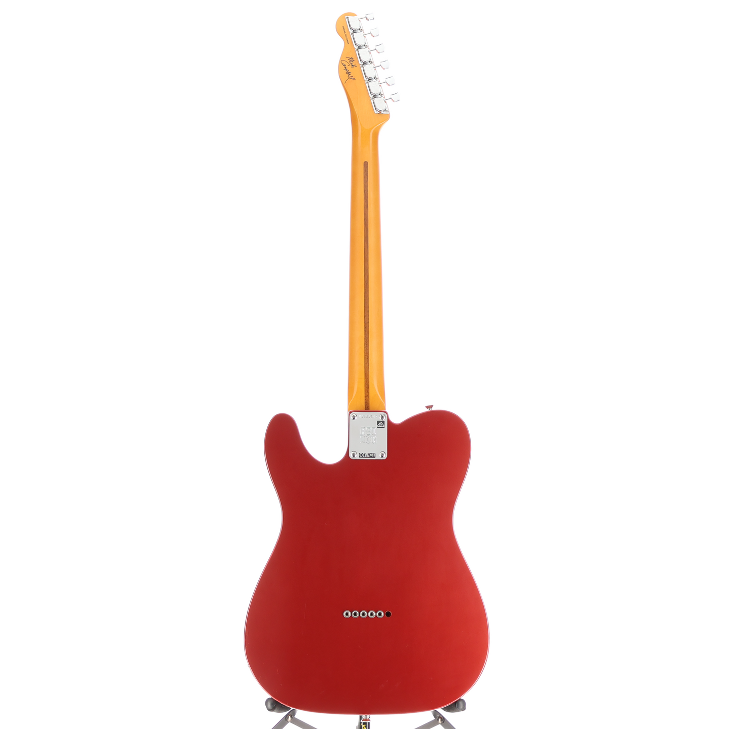 Fender Stories Collection Mike Campbell Red Dog Telecaster, Maple Fingerboard, Red Dog Red (P4) (50582)