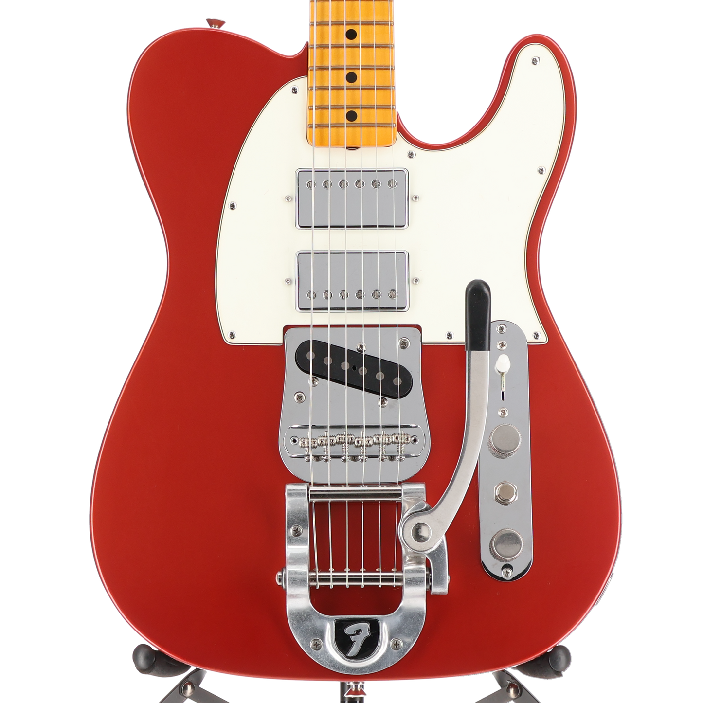 Fender Stories Collection Mike Campbell Red Dog Telecaster, Maple Fingerboard, Red Dog Red (P4) (50582)