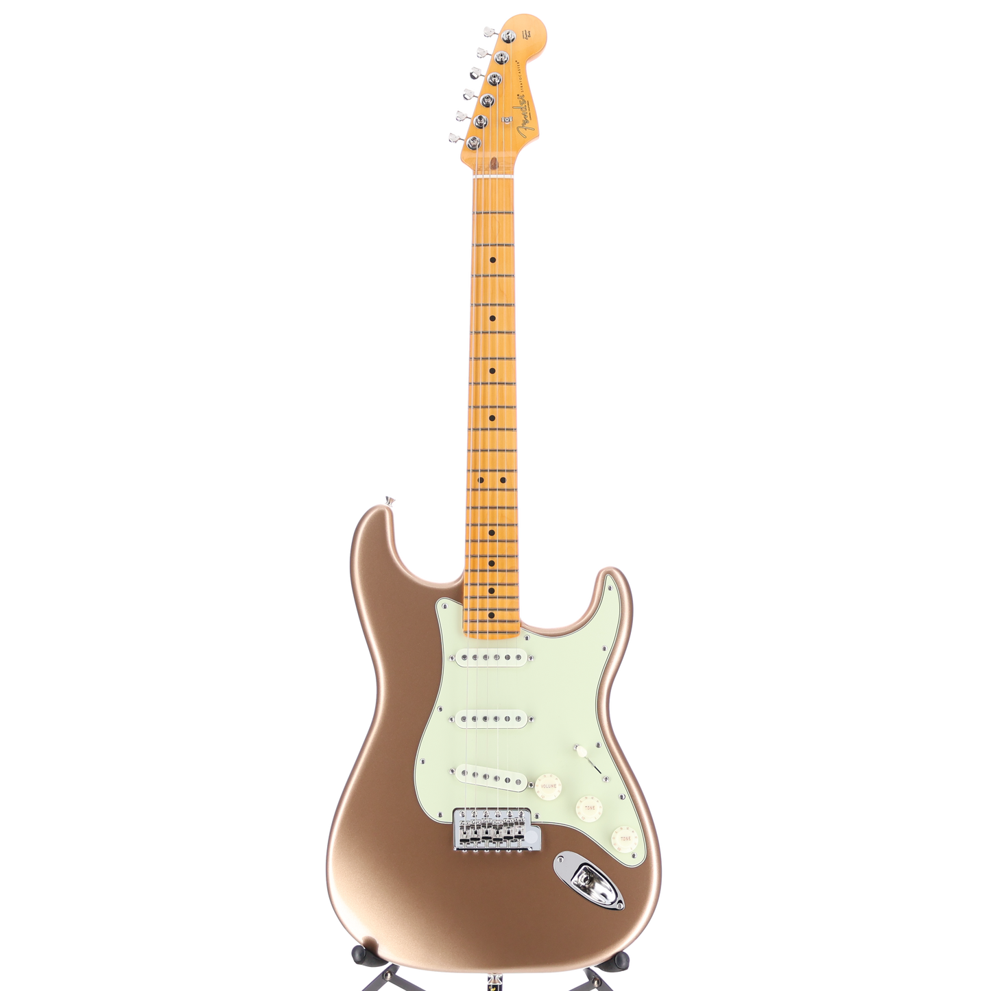 Fender American Professional Classic Stratocaster®, Maple Fingerboard, Faded Firemist Gold (K2) (99817)