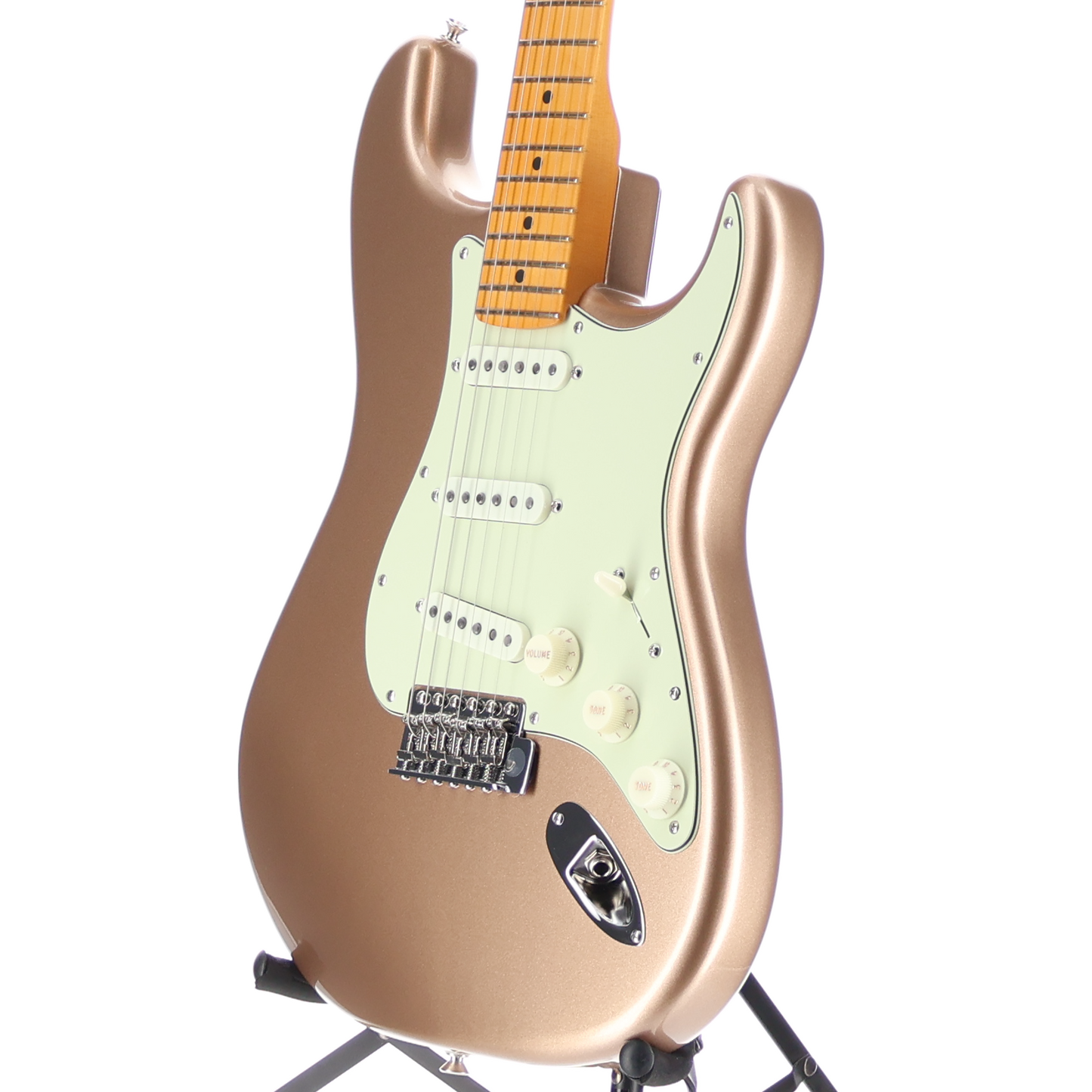 Fender American Professional Classic Stratocaster®, Maple Fingerboard, Faded Firemist Gold (K2) (99817)