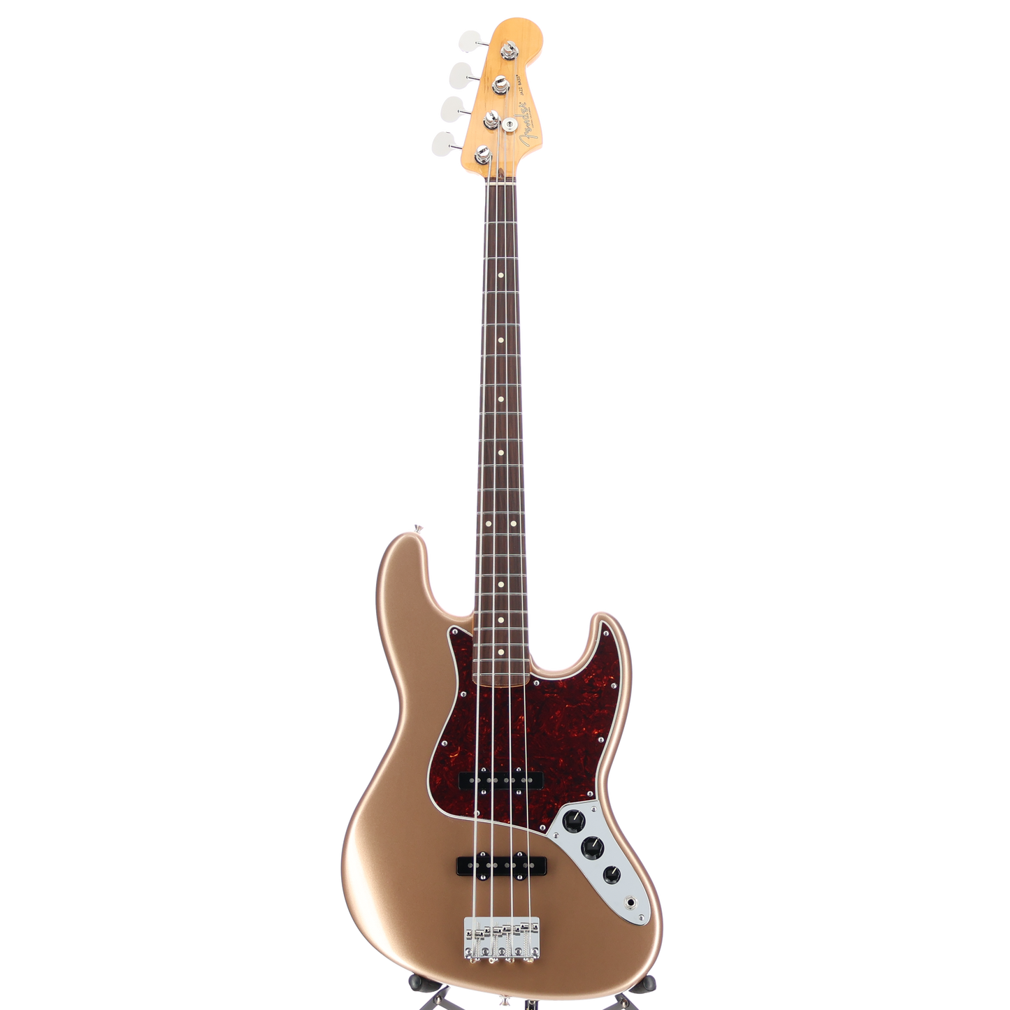 Fender American Professional Classic Jazz Bass, Rosewood Fingerboard, Faded Firemist Gold (K9) (09160)