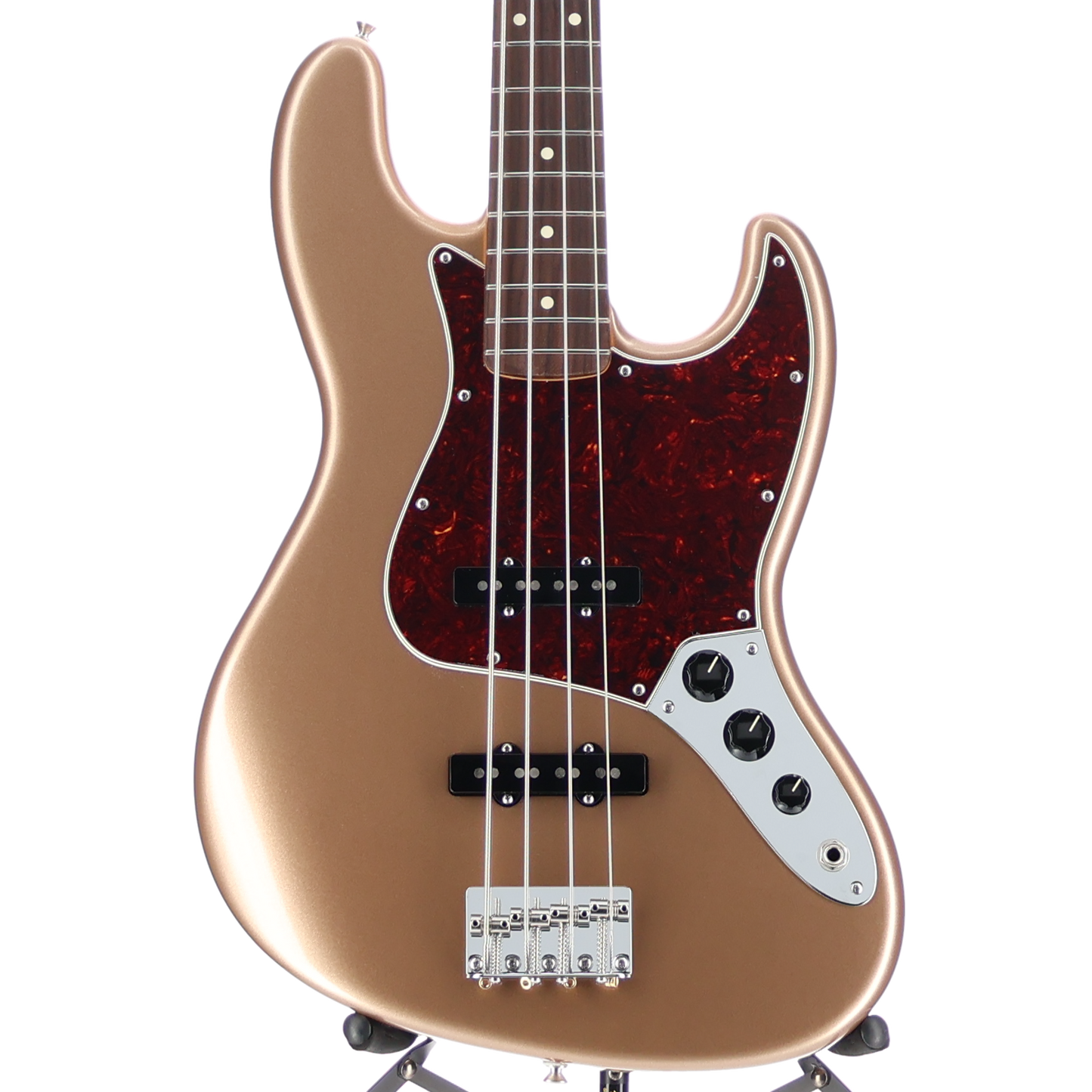 Fender American Professional Classic Jazz Bass, Rosewood Fingerboard, Faded Firemist Gold (K9) (09160)