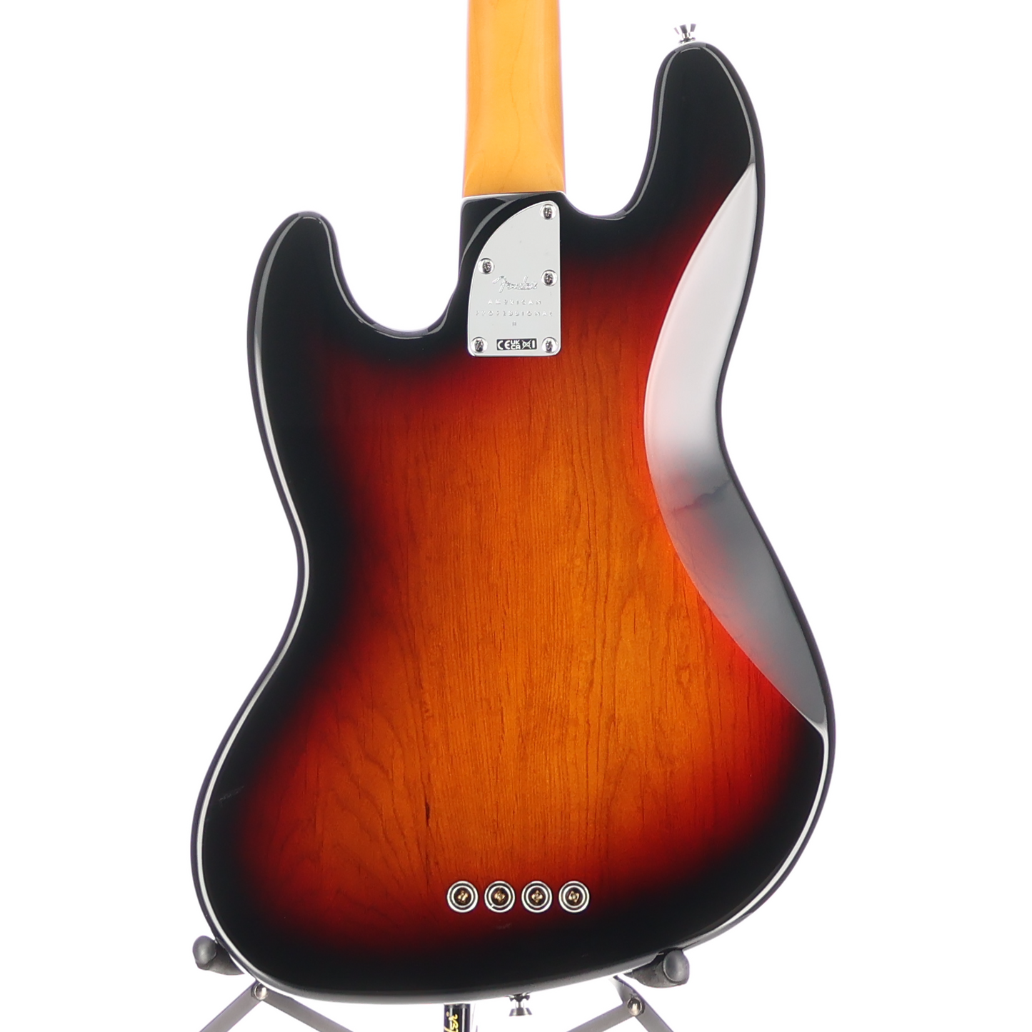 Fender American Professional II Jazz Bass, Maple Fingerboard, 3-Color Sunburst (P10) (93948)