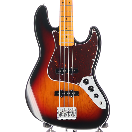 Fender American Professional II Jazz Bass, Maple Fingerboard, 3-Color Sunburst (P10) (93948)