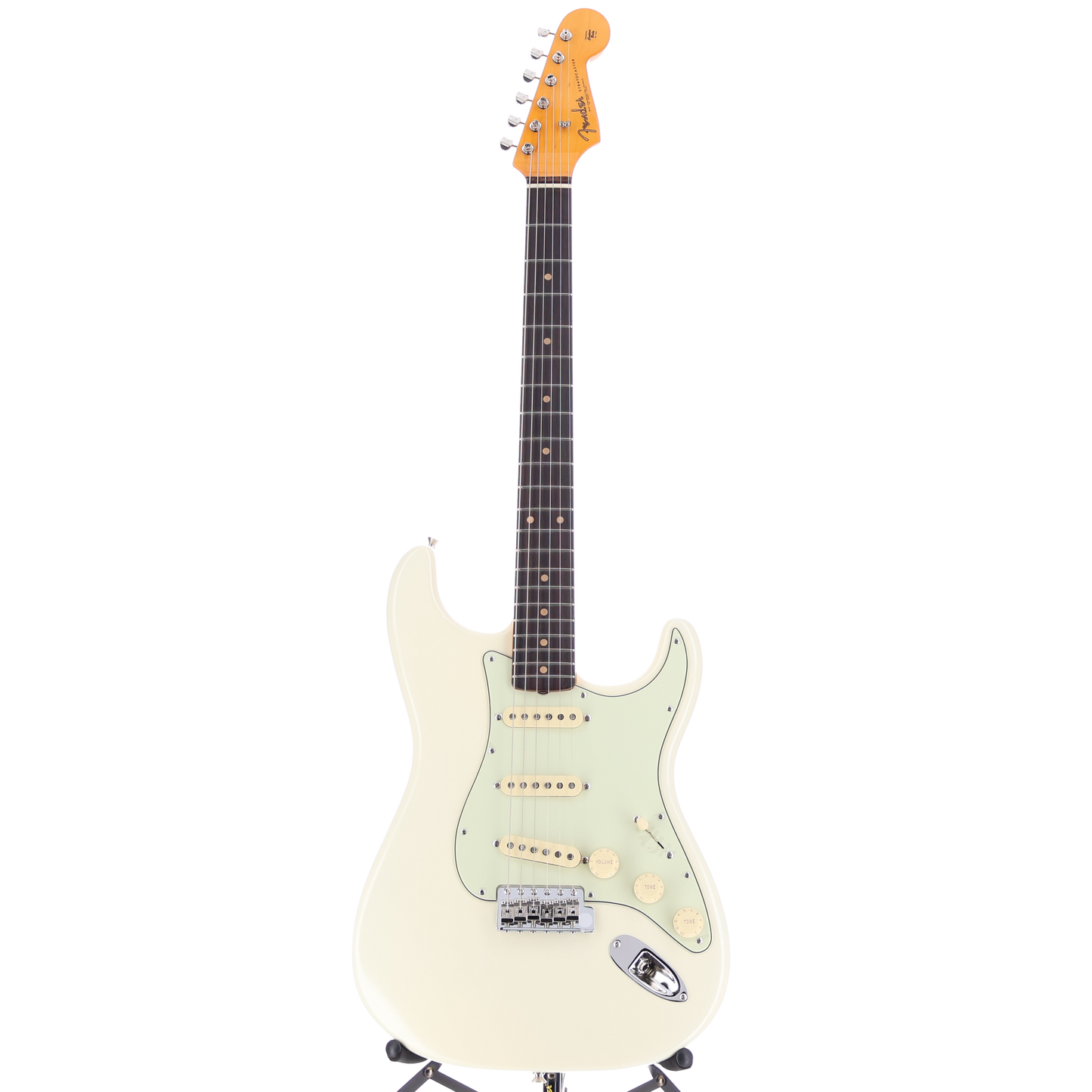Fender American Vintage II 1961 Stratocaster, Rosewood Fingerboard, Olympic White (P13) (01465)