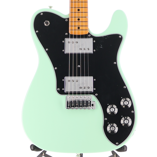 Fender Vintera II '70s Telecaster Deluxe with Tremolo, Maple Fingerboard, Surf Green (O2) (05695)