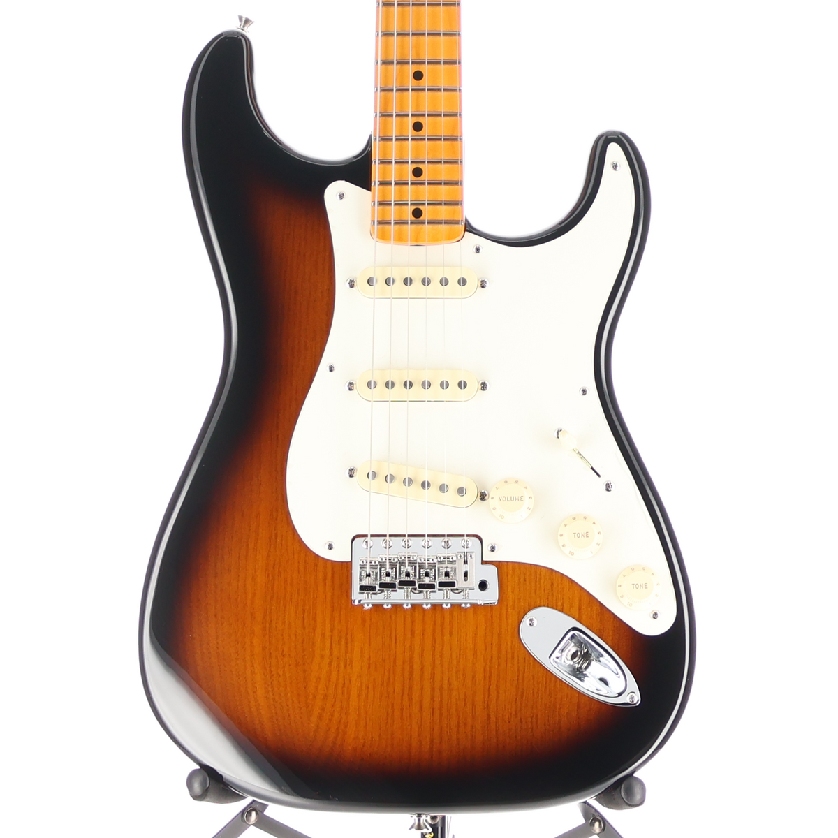 Fender Stories Collection Eric Johnson 1954 Virginia Stratocaster, Maple Fingerboard, 2-Color Sunburst (T7) (01614)