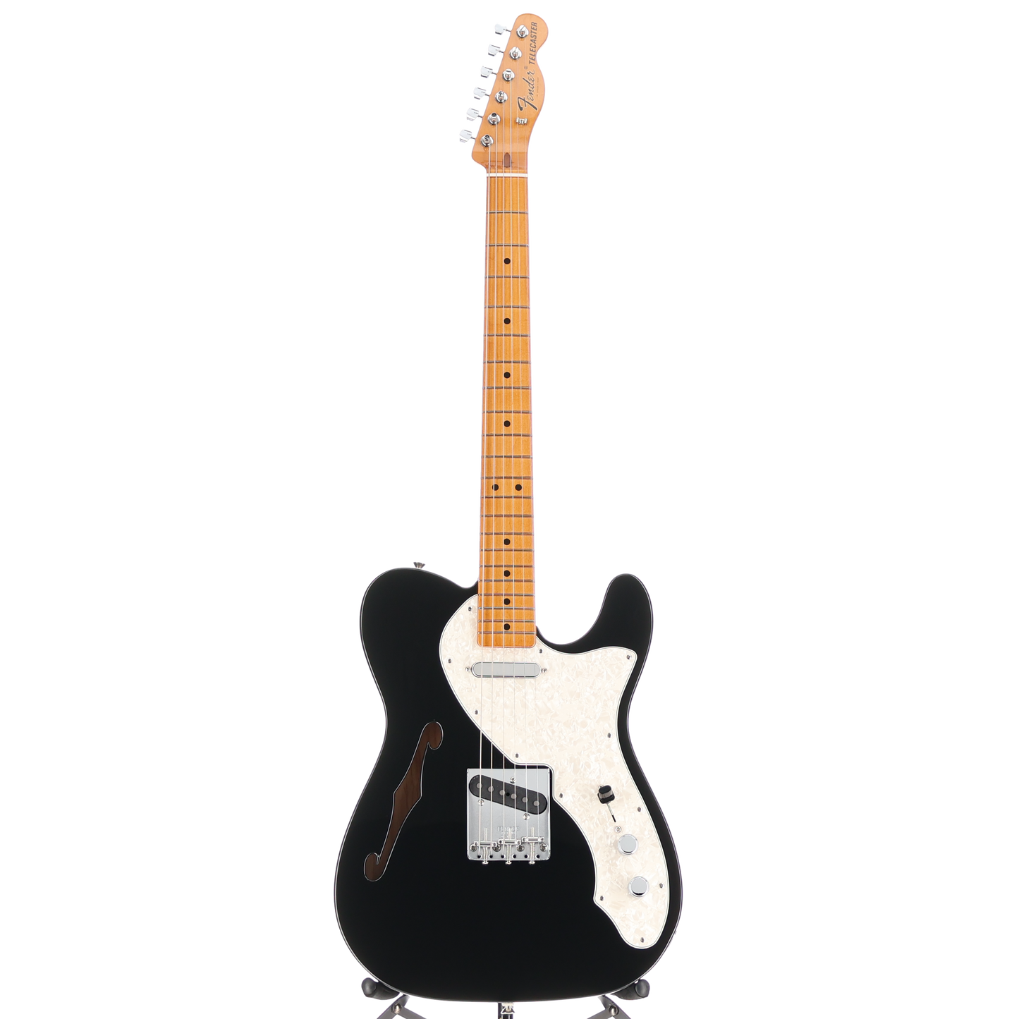 Fender Vintera II '60s Telecaster Thinline, Maple Fingerboard, Black (G3) (88562)
