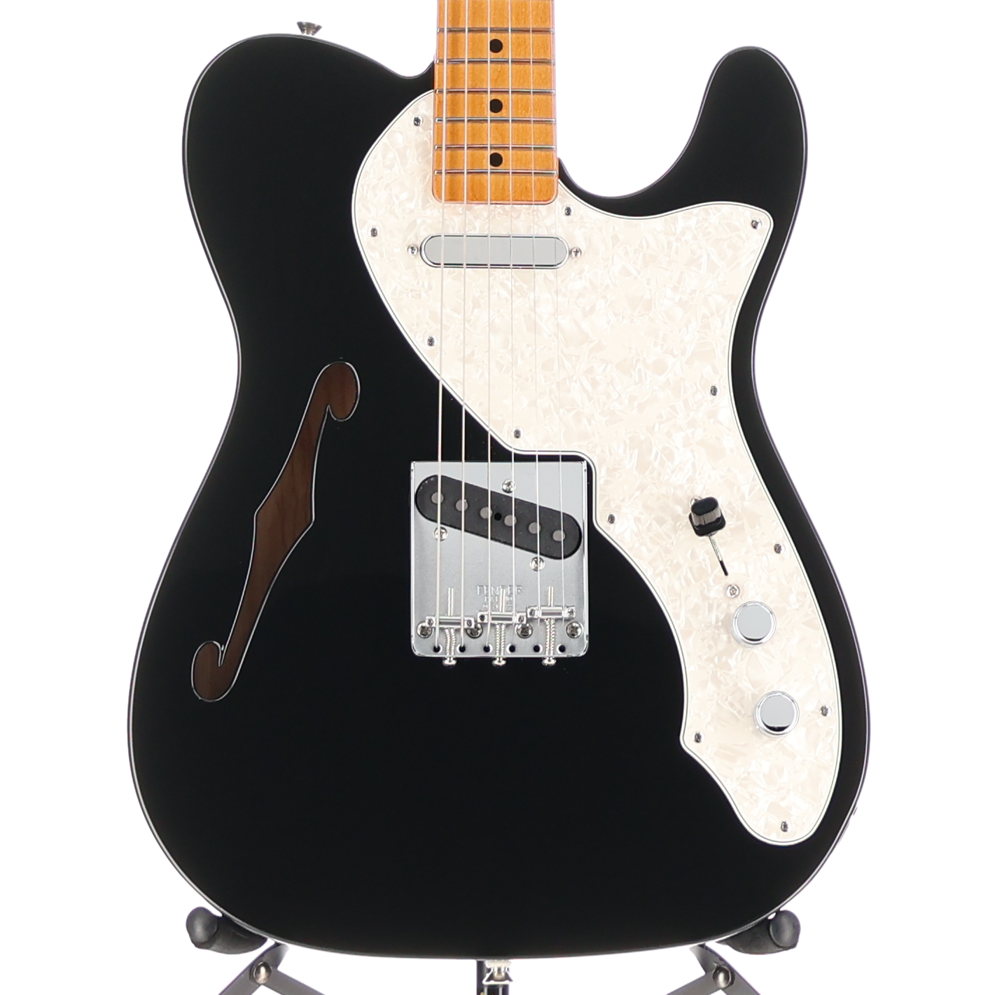 Fender Vintera II '60s Telecaster Thinline, Maple Fingerboard, Black (G3) (88562)