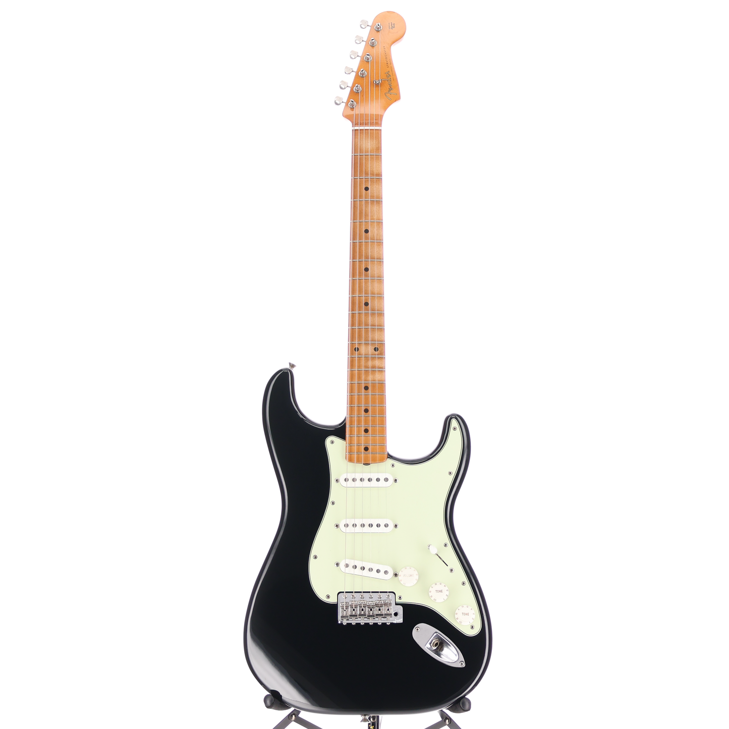 Fender Vintera® II Road Worn® '60s Stratocaster®, Maple Fingerboard, Black (N7) (84282)