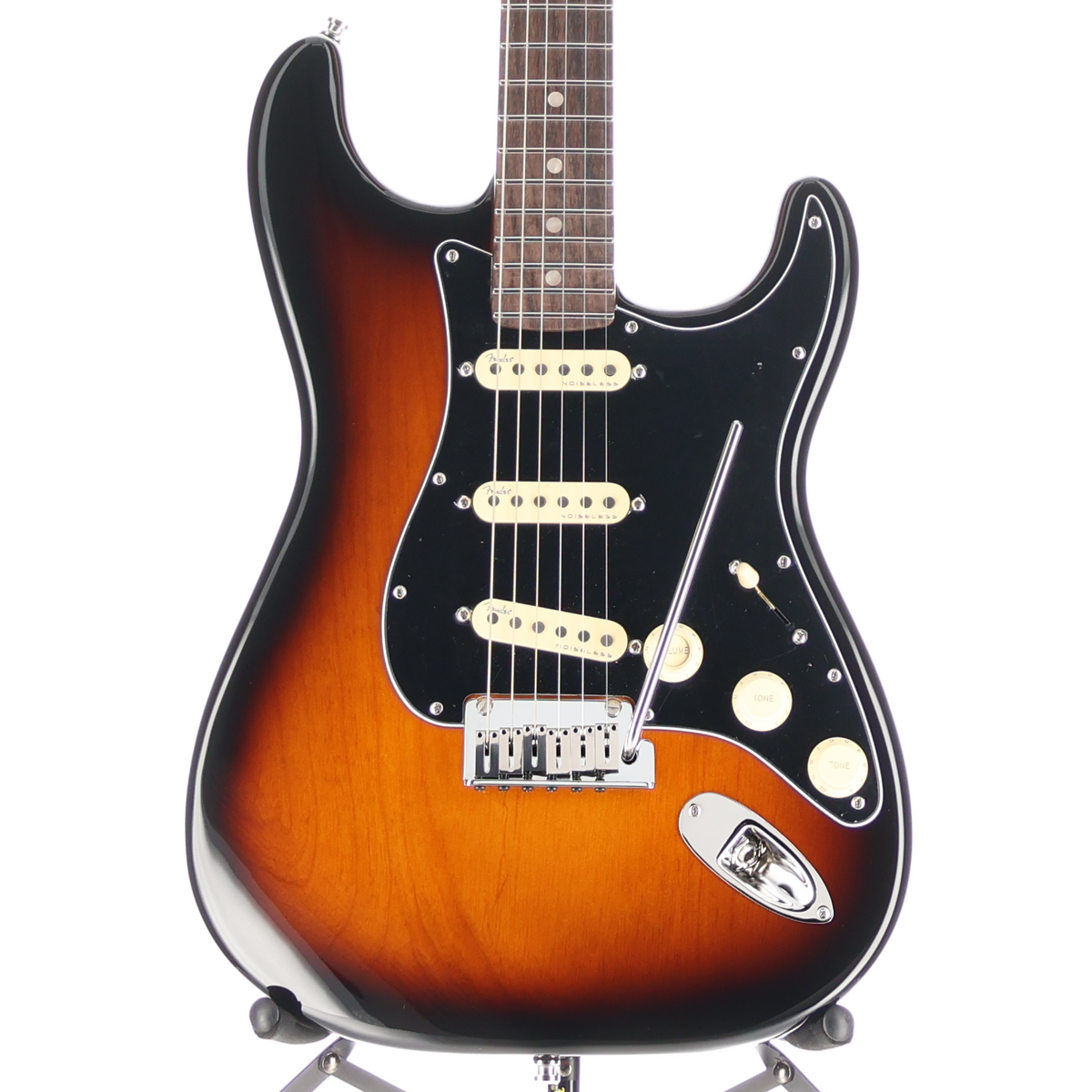 Fender American Ultra Luxe Stratocaster, Rosewood Fingerboard, 2-Color Sunburst (L7) (06913)